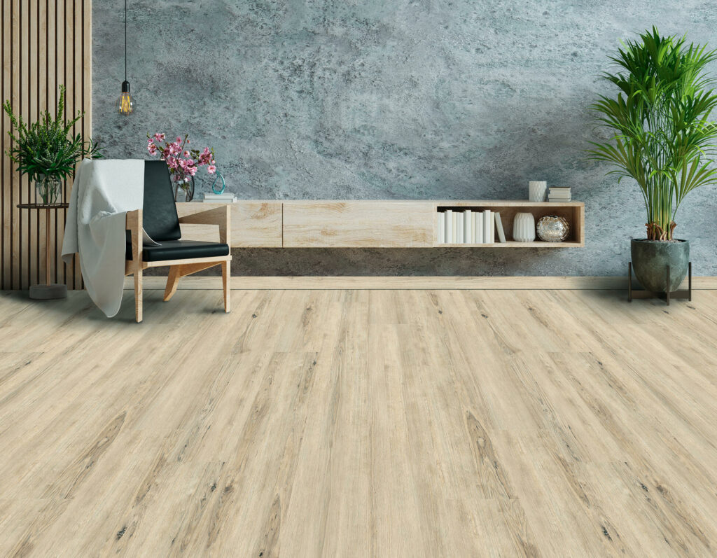 Designbelag der werkhaus-Kollektion Natureline – KI bearbeitet